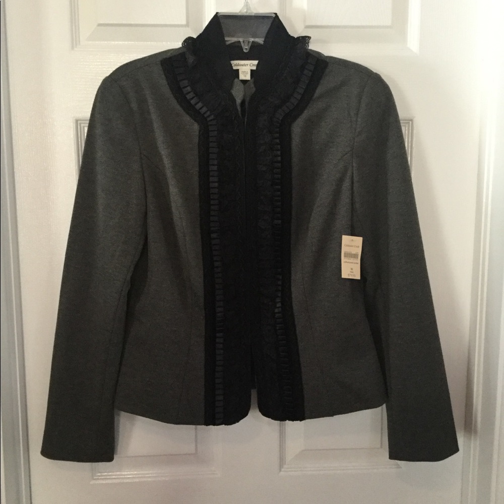 Coldwater Creek Ponte Knit Jacket